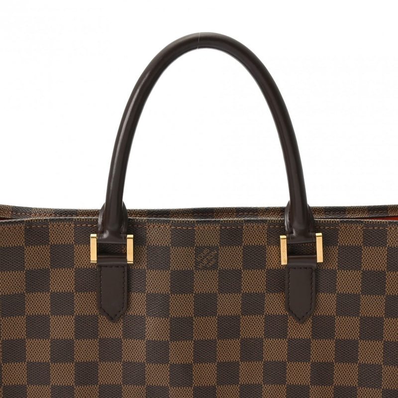 LOUIS VUITTON ルイヴィトン ダミエ サックプラ ブラウン N51140 ユニセックス ダミエキャンバス トートバッグ ABランク 中古 銀蔵