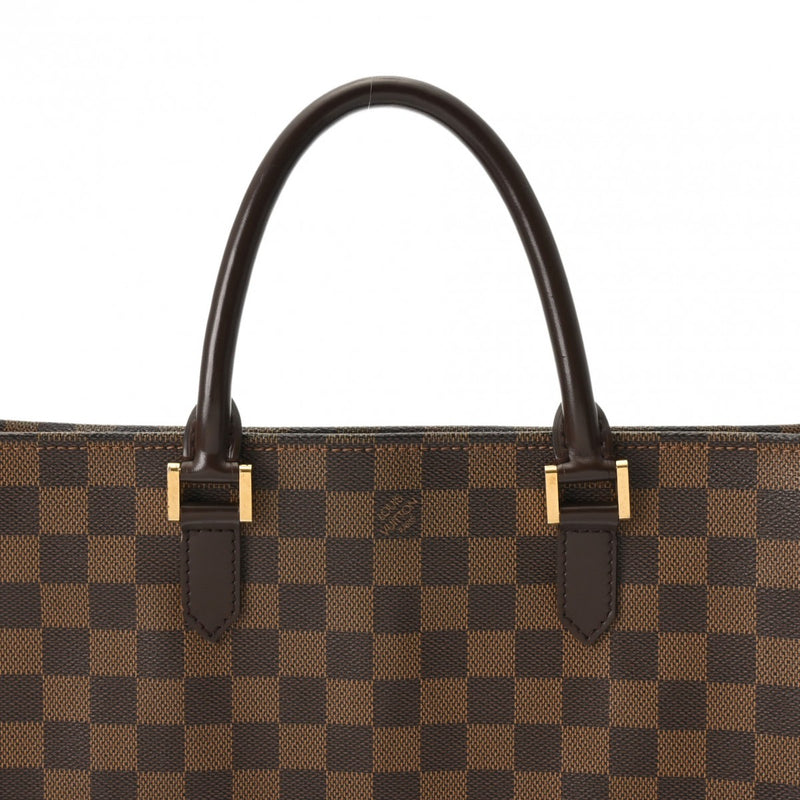 LOUIS VUITTON ルイヴィトン ダミエ サックプラ ブラウン N51140 ユニセックス ダミエキャンバス トートバッグ ABランク 中古 銀蔵