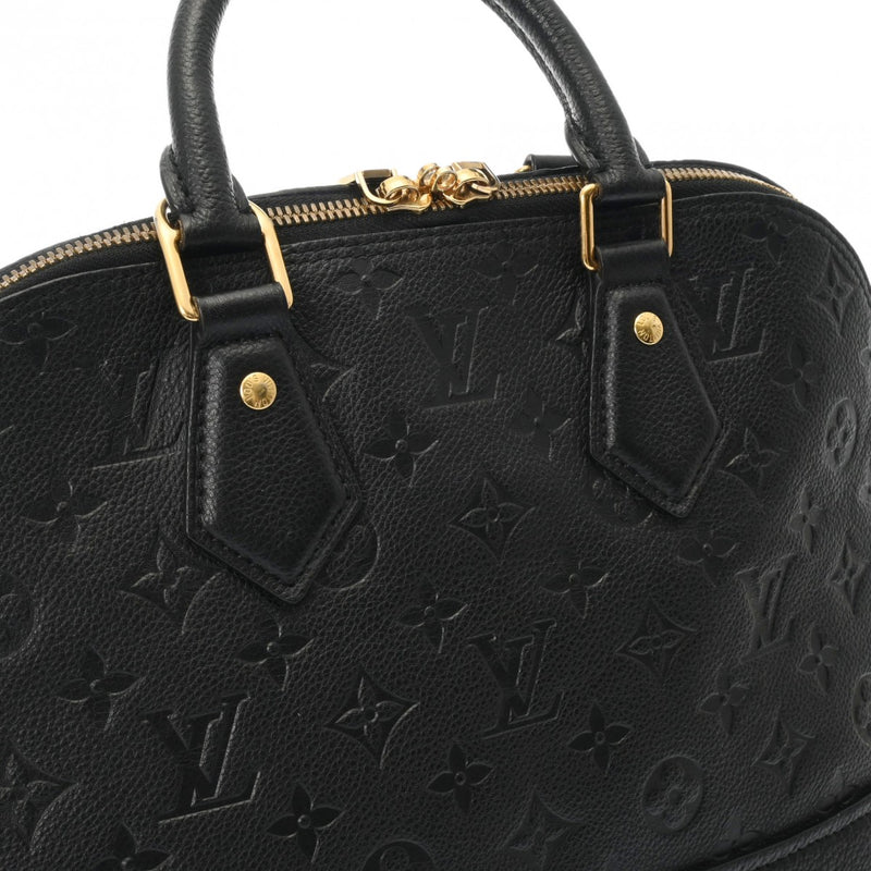 LOUIS VUITTON ルイヴィトン モノグラムアンプラント ネオアルマ PM ノワール M44832 レディース レザー ハンドバッグ Bランク 中古 銀蔵