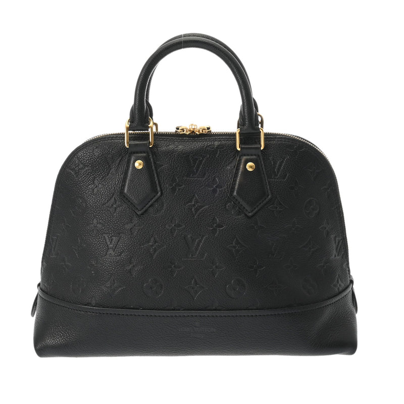 LOUIS VUITTON ルイヴィトン モノグラムアンプラント ネオアルマ PM ノワール M44832 レディース レザー ハンドバッグ Bランク 中古 銀蔵