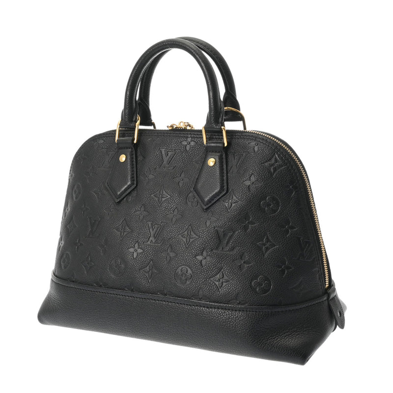 LOUIS VUITTON ルイヴィトン モノグラムアンプラント ネオアルマ PM ノワール M44832 レディース レザー ハンドバッグ Bランク 中古 銀蔵