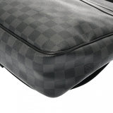 LOUIS VUITTON ルイヴィトン ダミエグラフィット レンツォ 黒/グレー N51213 メンズ ダミエグラフィットキャンバス ショルダーバッグ Bランク 中古 銀蔵