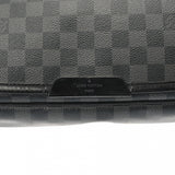 LOUIS VUITTON ルイヴィトン ダミエグラフィット レンツォ 黒/グレー N51213 メンズ ダミエグラフィットキャンバス ショルダーバッグ Bランク 中古 銀蔵