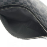 LOUIS VUITTON ルイヴィトン ダミエグラフィット レンツォ 黒/グレー N51213 メンズ ダミエグラフィットキャンバス ショルダーバッグ Bランク 中古 銀蔵