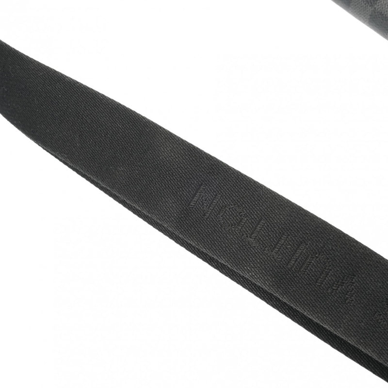 LOUIS VUITTON ルイヴィトン ダミエグラフィット レンツォ 黒/グレー N51213 メンズ ダミエグラフィットキャンバス ショルダーバッグ Bランク 中古 銀蔵