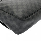 LOUIS VUITTON ルイヴィトン ダミエグラフィット レンツォ 黒/グレー N51213 メンズ ダミエグラフィットキャンバス ショルダーバッグ Bランク 中古 銀蔵