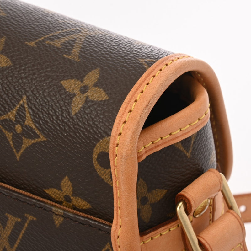 LOUIS VUITTON ルイヴィトン モノグラム ソローニュ ブラウン M42250 レディース モノグラムキャンバス ショルダーバッグ ABランク 中古 銀蔵