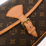 LOUIS VUITTON ルイヴィトン モノグラム ソローニュ ブラウン M42250 レディース モノグラムキャンバス ショルダーバッグ ABランク 中古 銀蔵