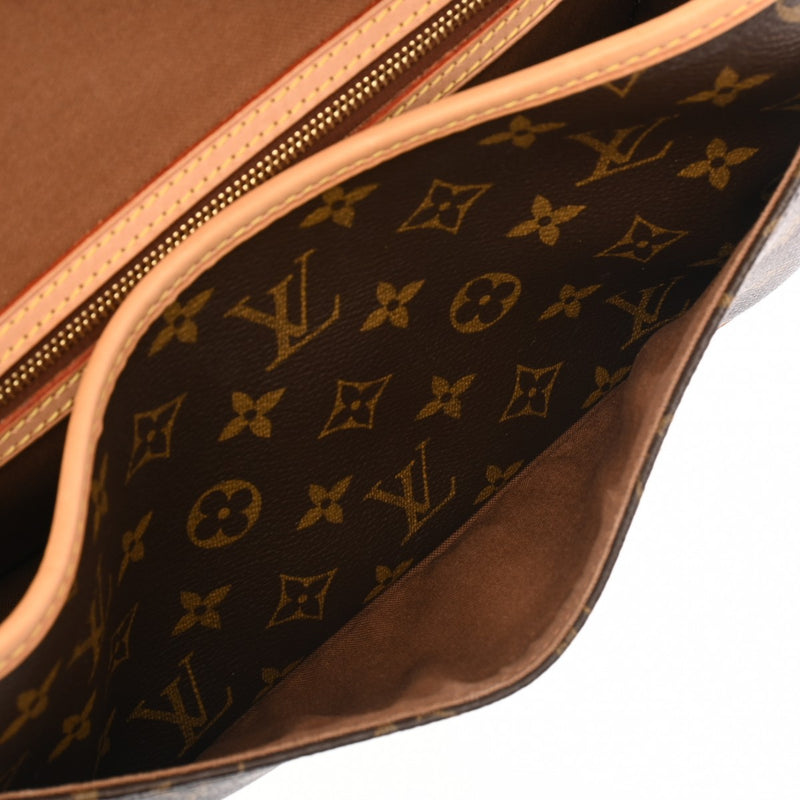 LOUIS VUITTON ルイヴィトン モノグラム ソローニュ ブラウン M42250 レディース モノグラムキャンバス ショルダーバッグ ABランク 中古 銀蔵