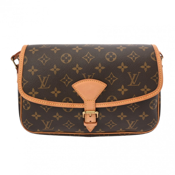 LOUIS VUITTON ルイヴィトン モノグラム ソローニュ ブラウン M42250 レディース モノグラムキャンバス ショルダーバッグ ABランク 中古 銀蔵