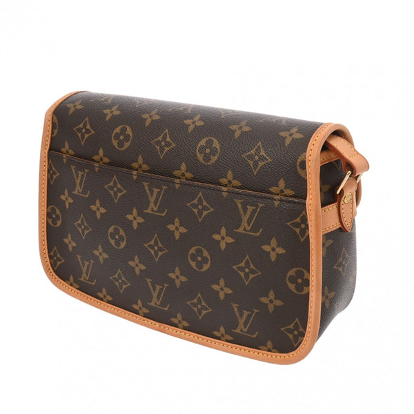 LOUIS VUITTON ルイヴィトン モノグラム ソローニュ ブラウン M42250 レディース モノグラムキャンバス ショルダーバッグ ABランク 中古 銀蔵