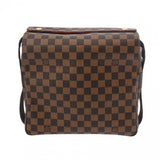 LOUIS VUITTON ルイヴィトン ダミエ ナヴィグリオ ブラウン/朱色 N45255 ユニセックス ダミエキャンバス ショルダーバッグ ABランク 中古 銀蔵