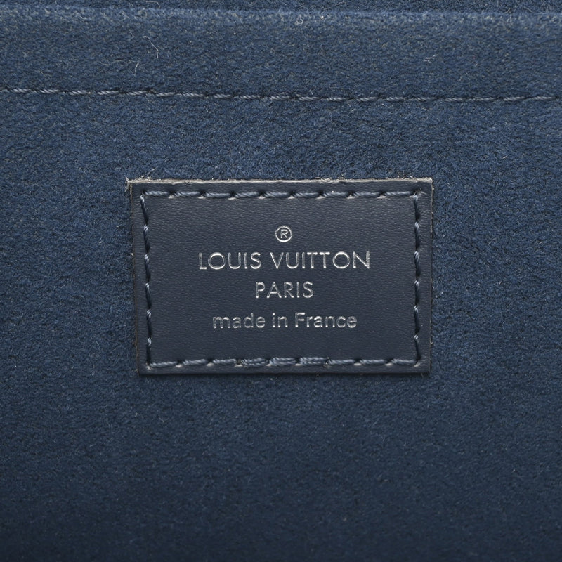 LOUIS VUITTON ルイヴィトン エピ ポシェットジュール GM ブルーマリーヌ M64154 ユニセックス レザー クラッチバッグ ABランク 中古 銀蔵