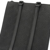 LOUIS VUITTON ルイヴィトン モノグラム サックプラクロス 旧型 2WAY 黒 M59960 ユニセックス トリヨンレザー ハンドバッグ Bランク 中古 銀蔵