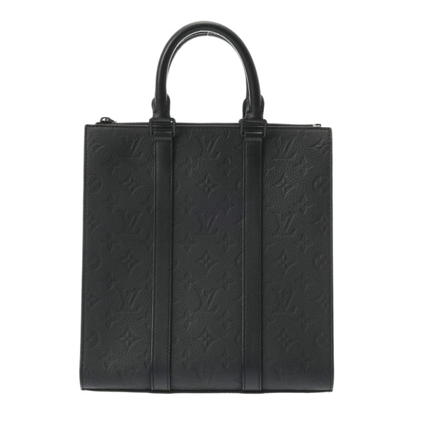 LOUIS VUITTON ルイヴィトン モノグラム サックプラクロス 旧型 2WAY 黒 M59960 ユニセックス トリヨンレザー ハンドバッグ Bランク 中古 銀蔵