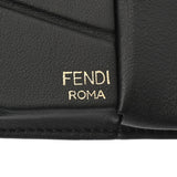 FENDI フェンディ フォンケース ブラック 8BS026 レディース レザー ショルダーバッグ Aランク 中古 銀蔵