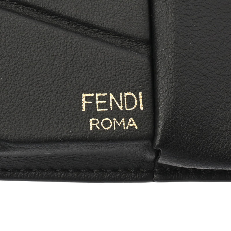 FENDI フェンディ フォンケース ブラック 8BS026 レディース レザー ショルダーバッグ Aランク 中古 銀蔵