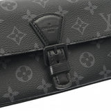 LOUIS VUITTON ルイヴィトン モノグラムエクリプス モンスリ ウェアラブルウォレット ブラック/グレー M83567 メンズ モノグラムエクリプスキャンバス ショルダーバッグ 未使用 銀蔵