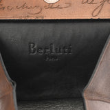 BERLUTI ベルルッティ カリグラフィ ブラウン メンズ レザー コインケース Bランク 中古 銀蔵