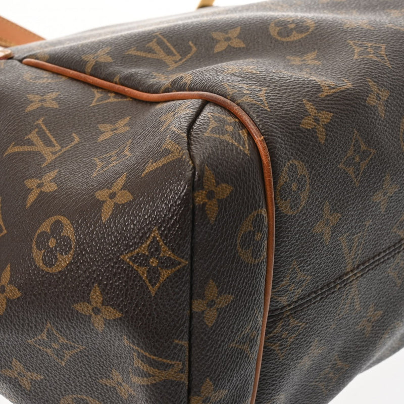 LOUIS VUITTON ルイヴィトン モノグラム トータリーMM  ブラウン M56689 レディース モノグラムキャンバス トートバッグ Bランク 中古 銀蔵