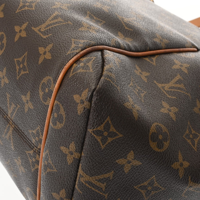 LOUIS VUITTON ルイヴィトン モノグラム トータリーMM  ブラウン M56689 レディース モノグラムキャンバス トートバッグ Bランク 中古 銀蔵