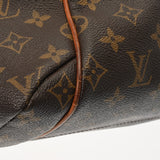 LOUIS VUITTON ルイヴィトン モノグラム トータリーMM  ブラウン M56689 レディース モノグラムキャンバス トートバッグ Bランク 中古 銀蔵