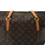 LOUIS VUITTON ルイヴィトン モノグラム トータリーMM  ブラウン M56689 レディース モノグラムキャンバス トートバッグ Bランク 中古 銀蔵