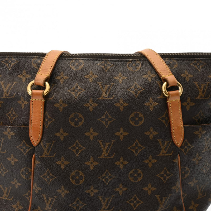 LOUIS VUITTON ルイヴィトン モノグラム トータリーMM  ブラウン M56689 レディース モノグラムキャンバス トートバッグ Bランク 中古 銀蔵