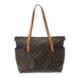 LOUIS VUITTON ルイヴィトン モノグラム トータリーMM  ブラウン M56689 レディース モノグラムキャンバス トートバッグ Bランク 中古 銀蔵