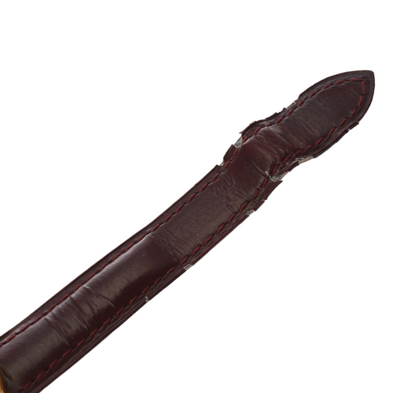 カルティエ マスト トリニティ W1010844 ホワイト レディース 腕時計 クォーツ 中古 銀蔵