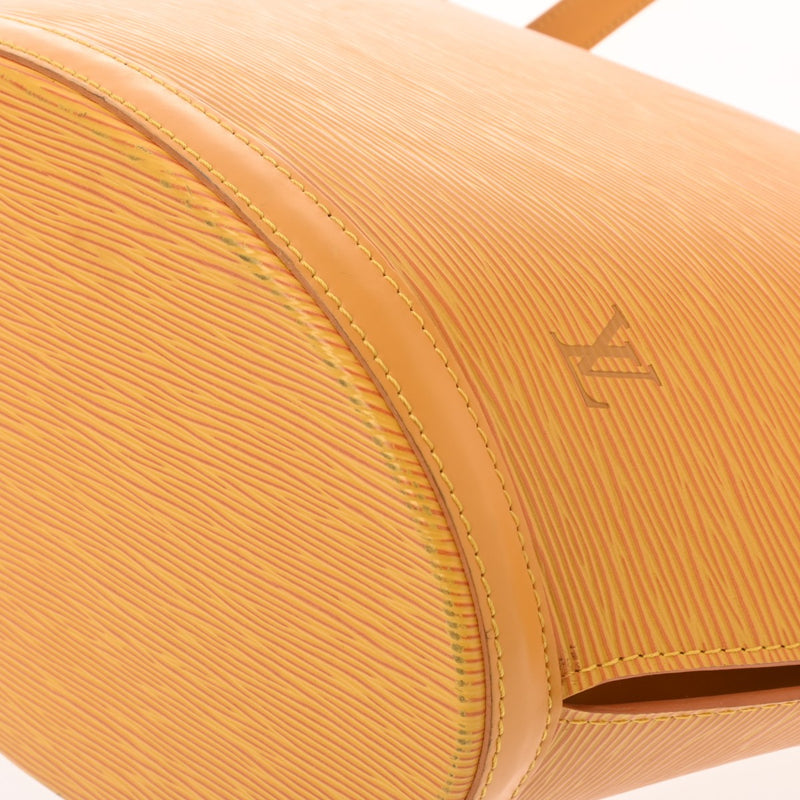 LOUIS VUITTON ルイヴィトン エピ サンジャック ショッピング タッシリイエロー M52269 レディース エピレザー ショルダーバッグ Bランク 中古 銀蔵