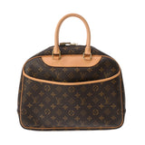 LOUIS VUITTON ルイヴィトン モノグラム ドーヴィル ブラウン M47270 レディース モノグラムキャンバス ハンドバッグ ABランク 中古 銀蔵