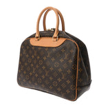 LOUIS VUITTON ルイヴィトン モノグラム ドーヴィル ブラウン M47270 レディース モノグラムキャンバス ハンドバッグ ABランク 中古 銀蔵