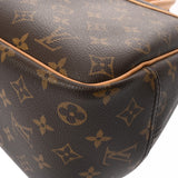 LOUIS VUITTON ルイヴィトン モノグラム ドーヴィル ブラウン M47270 レディース モノグラムキャンバス ハンドバッグ ABランク 中古 銀蔵