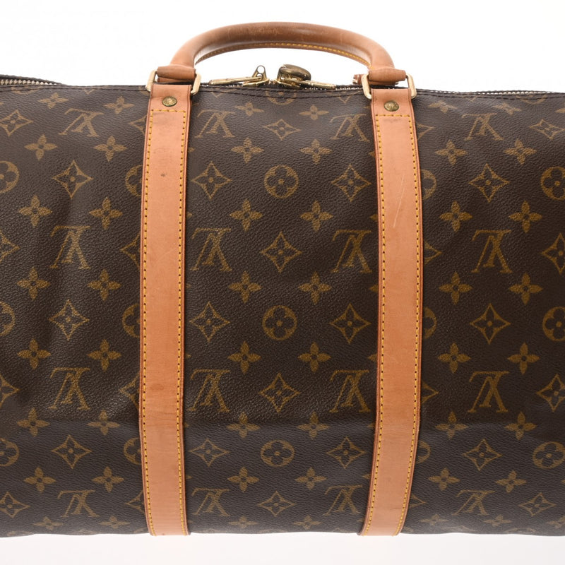 LOUIS VUITTON ルイヴィトン モノグラム キーポル 50 ブラウン M41426 ユニセックス モノグラムキャンバス ボストンバッグ Bランク 中古 銀蔵