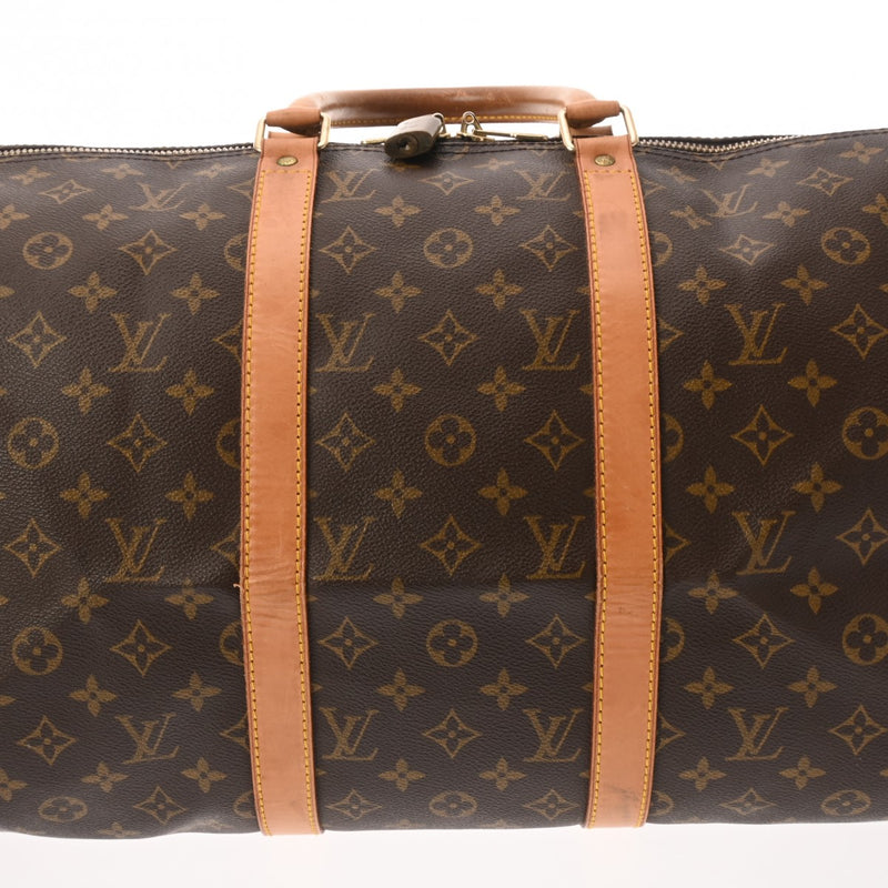 LOUIS VUITTON ルイヴィトン モノグラム キーポル 50 ブラウン M41426 ユニセックス モノグラムキャンバス ボストンバッグ Bランク 中古 銀蔵