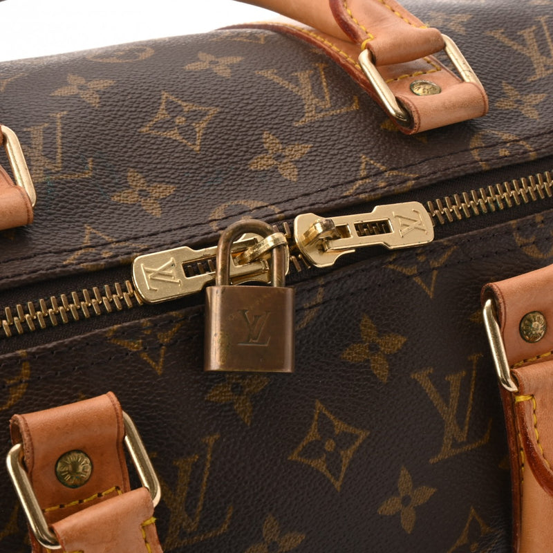 LOUIS VUITTON ルイヴィトン モノグラム キーポル 50 ブラウン M41426 ユニセックス モノグラムキャンバス ボストンバッグ Bランク 中古 銀蔵