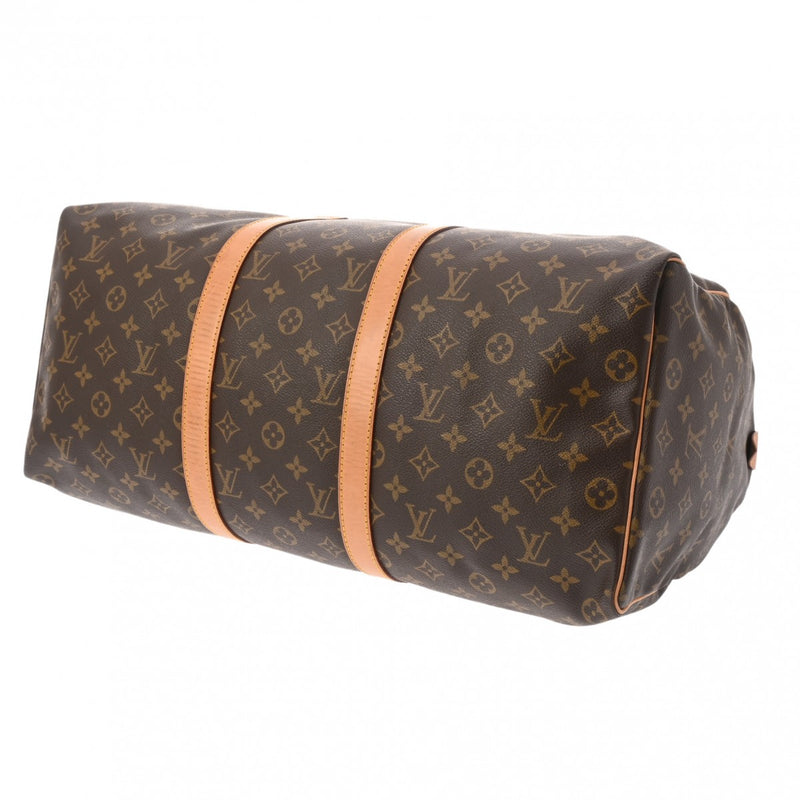 LOUIS VUITTON ルイヴィトン モノグラム キーポル 50 ブラウン M41426 ユニセックス モノグラムキャンバス ボストンバッグ Bランク 中古 銀蔵