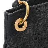 LOUIS VUITTON ルイヴィトン モノグラムアンプラント アーツィー MM ネイビー M93448 レディース レザー ハンドバッグ ABランク 中古 銀蔵