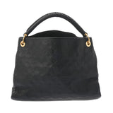 LOUIS VUITTON ルイヴィトン モノグラムアンプラント アーツィー MM ネイビー M93448 レディース レザー ハンドバッグ ABランク 中古 銀蔵