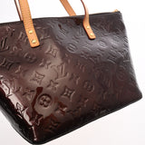 LOUIS VUITTON ルイヴィトン モノグラムヴェルニ ベルヴューPM アマラント M93585 レディース モノグラムヴェルニ ハンドバッグ ABランク 中古 銀蔵