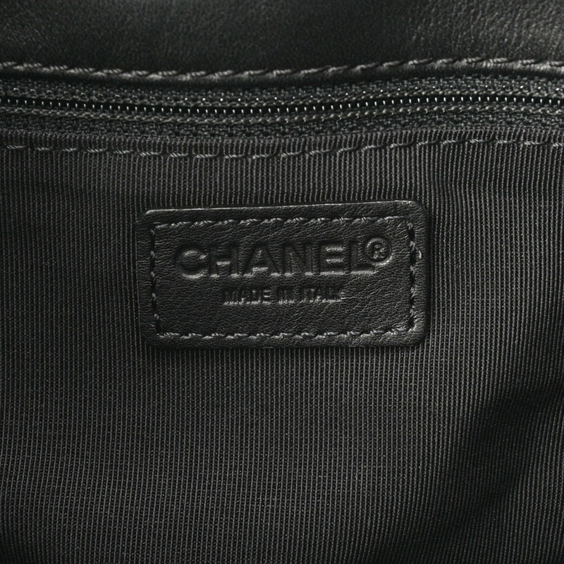 CHANEL シャネル ココマーク ブラック レディース レザー トートバッグ Bランク 中古 銀蔵