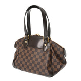 LOUIS VUITTON ルイヴィトン ダミエ ヴェローナ PM ブラウン N41117 レディース ダミエキャンバス ハンドバッグ ABランク 中古 銀蔵