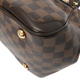 LOUIS VUITTON ルイヴィトン ダミエ ヴェローナ PM ブラウン N41117 レディース ダミエキャンバス ハンドバッグ ABランク 中古 銀蔵