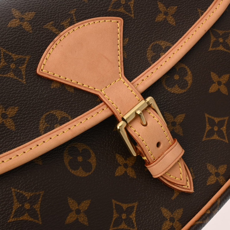 LOUIS VUITTON ルイヴィトン モノグラム ソローニュ ブラウン M42250 レディース モノグラムキャンバス ショルダーバッグ ABランク 中古 銀蔵