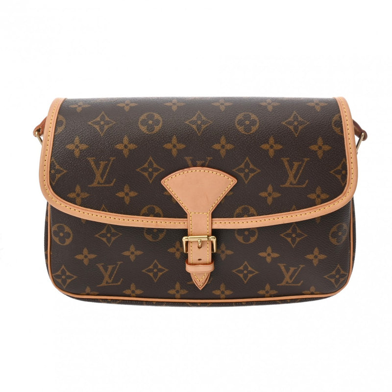 LOUIS VUITTON ルイヴィトン モノグラム ソローニュ ブラウン M42250 レディース モノグラムキャンバス ショルダーバッグ ABランク 中古 銀蔵