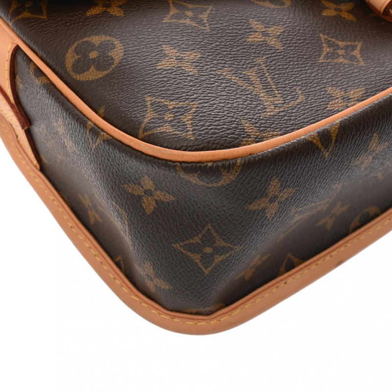 LOUIS VUITTON ルイヴィトン モノグラム ソローニュ ブラウン M42250 レディース モノグラムキャンバス ショルダーバッグ ABランク 中古 銀蔵