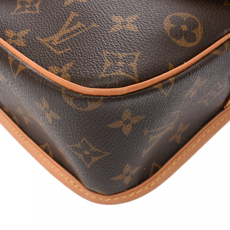 LOUIS VUITTON ルイヴィトン モノグラム ソローニュ ブラウン M42250 レディース モノグラムキャンバス ショルダーバッグ ABランク 中古 銀蔵