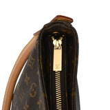LOUIS VUITTON ルイヴィトン モノグラム ルーピング GM ブラウン M51145 レディース モノグラムキャンバス ワンショルダーバッグ Aランク 中古 銀蔵