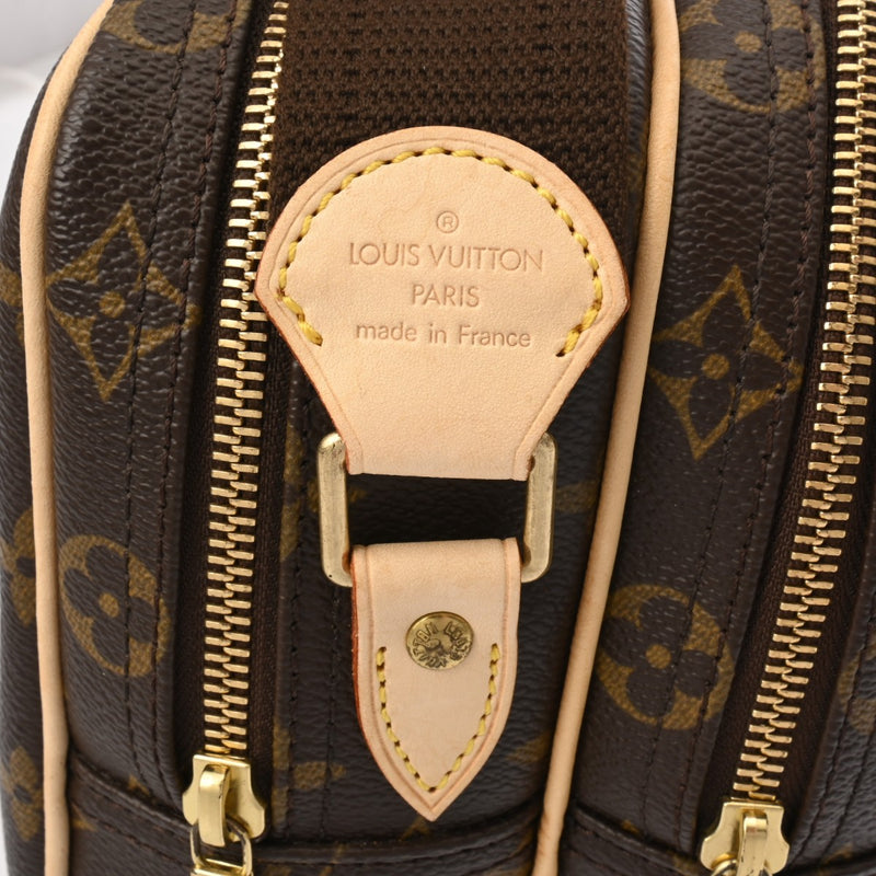 LOUIS VUITTON ルイヴィトン モノグラム リポーター PM ブラウン M45254 ユニセックス モノグラムキャンバス ショルダーバッグ ABランク 中古 銀蔵